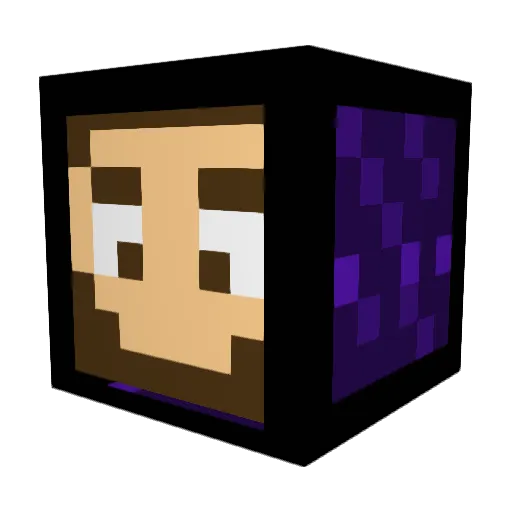 KyleBruh Minecraft avatar head, 3D render