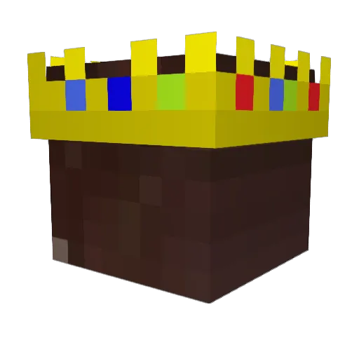 KyleCL Minecraft avatar head, 3D render