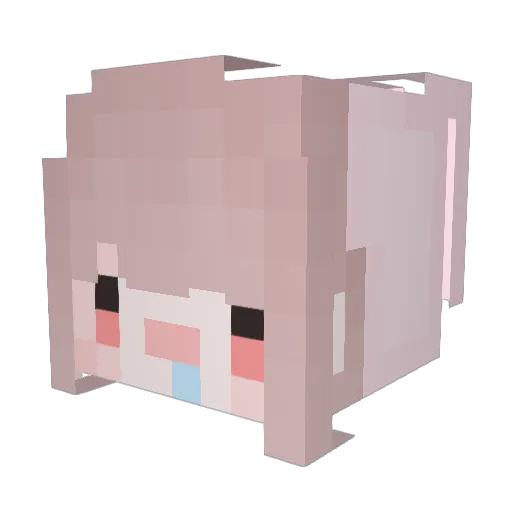 KyleChung409 Minecraft avatar head, 3D render