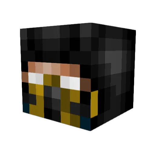 KyleG_98 Minecraft avatar head, 3D render