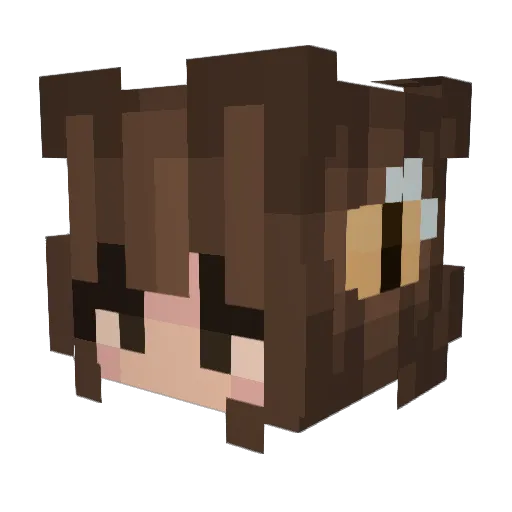 KyleGaming9668 Minecraft avatar head, 3D render