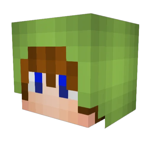 KyleTheB2 Minecraft avatar head, 3D render