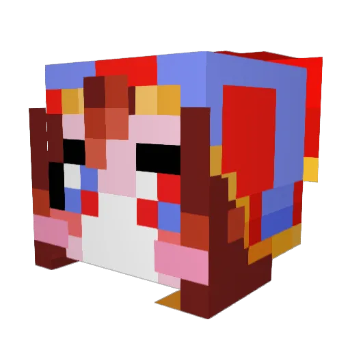 Kyle_Bran Minecraft avatar head, 3D render