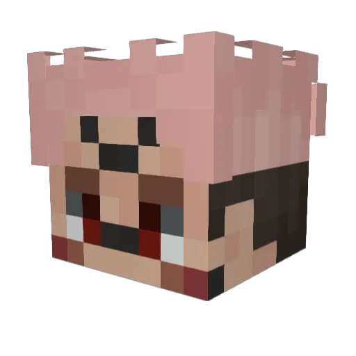 Kyle_G11 Minecraft avatar head, 3D render