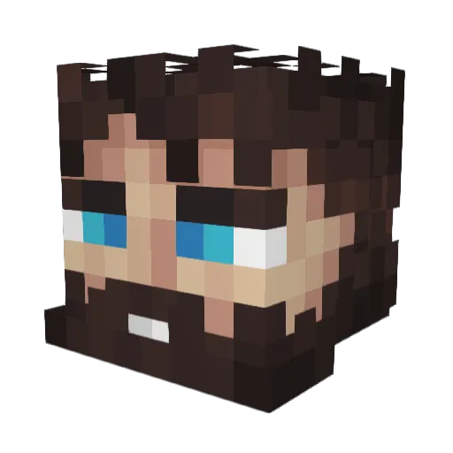 Kyle_L14 Minecraft avatar head, 3D render