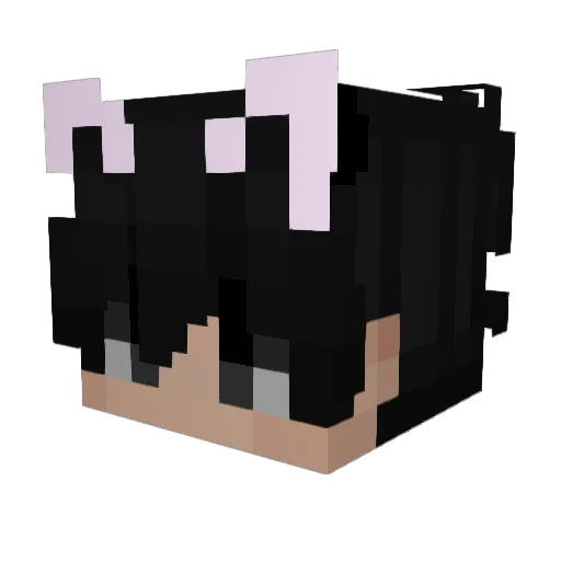 Kyle_Nek0 Minecraft avatar head, 3D render