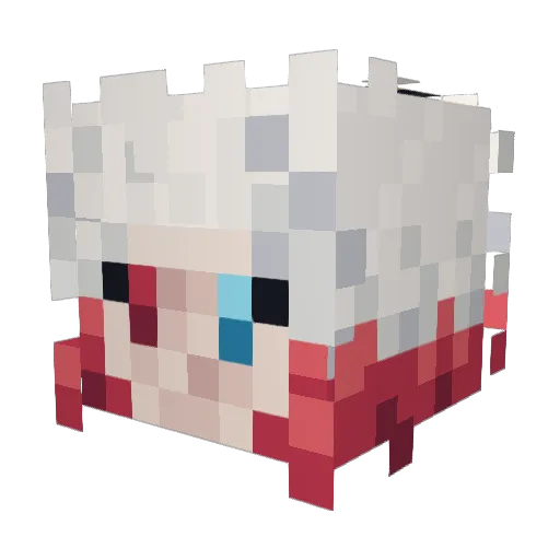 Kyle_Romanov Minecraft avatar head, 3D render