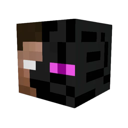 Kyle_Speedruns Minecraft avatar head, 3D render