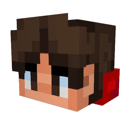 Kyle_Vidz1 Minecraft avatar head, 3D render