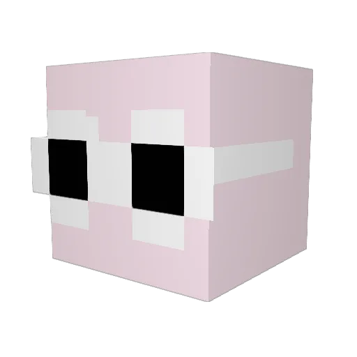 Kyle_Wesly_Bobo Minecraft avatar head, 3D render