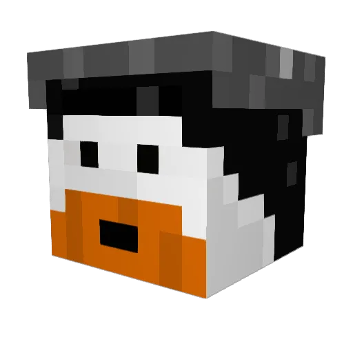 Kyleiswild Minecraft avatar head, 3D render