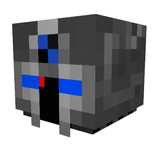 Kyler9876 Minecraft avatar head, 3D render
