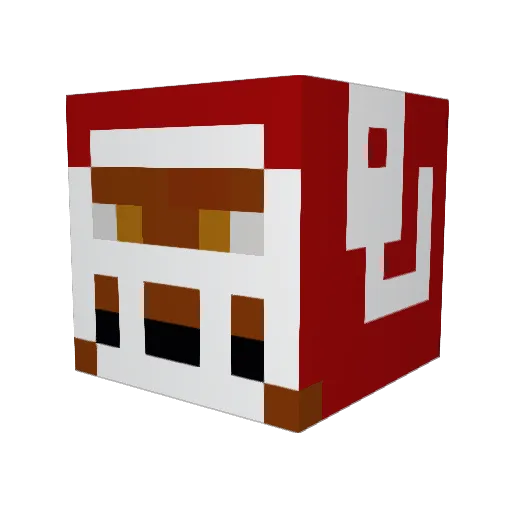 KylerMurray Minecraft avatar head, 3D render