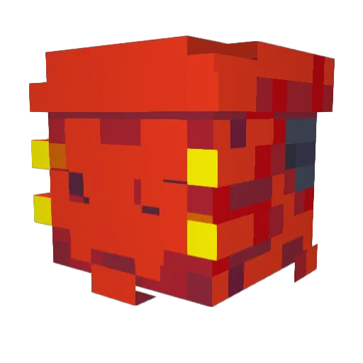 Kylerfunk Minecraft avatar head, 3D render