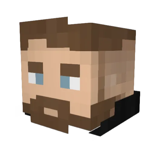 KylieJenner_69 Minecraft avatar head, 3D render