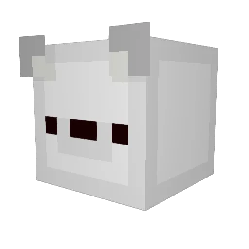 Kylin85 Minecraft avatar head, 3D render
