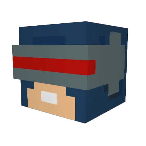 KyllerKyle Minecraft avatar head, 3D render