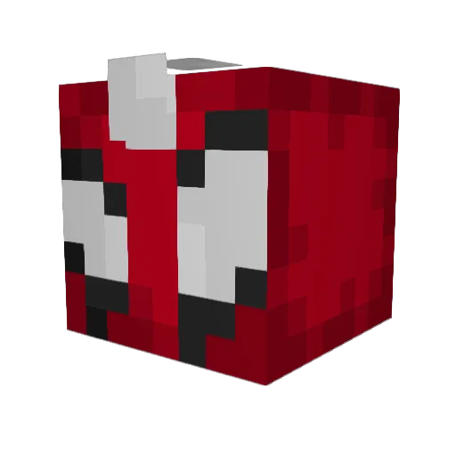 Kyllrr Minecraft avatar head, 3D render