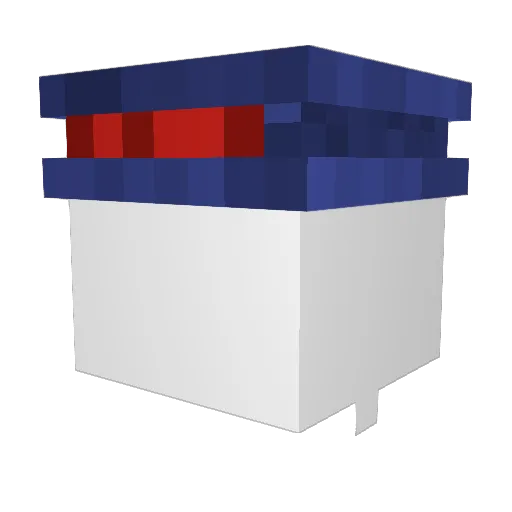 Kylo130 Minecraft avatar head, 3D render