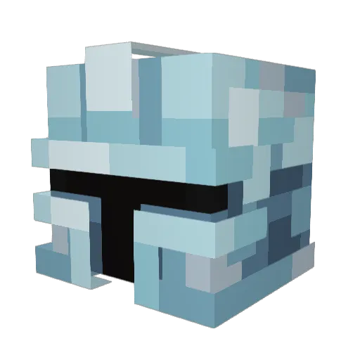 KyloRen2830 Minecraft avatar head, 3D render