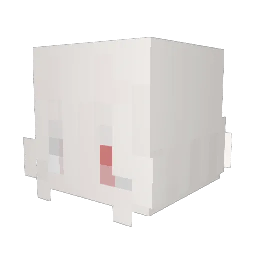 Kylr_v Minecraft avatar head, 3D render