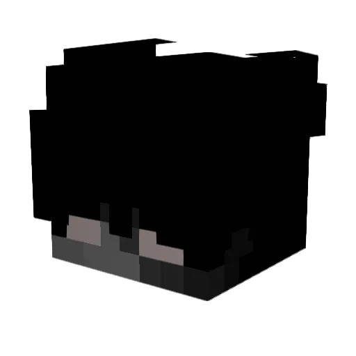 Kylx_ Minecraft avatar head, 3D render