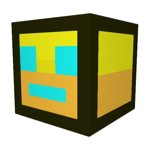 KynYl Minecraft avatar head, 3D render