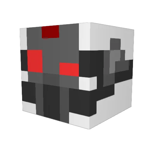 Kynaxis Minecraft avatar head, 3D render