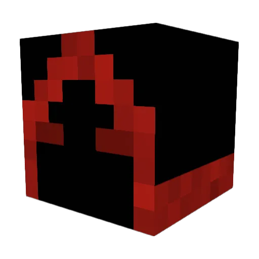 Kynosoura Minecraft avatar head, 3D render