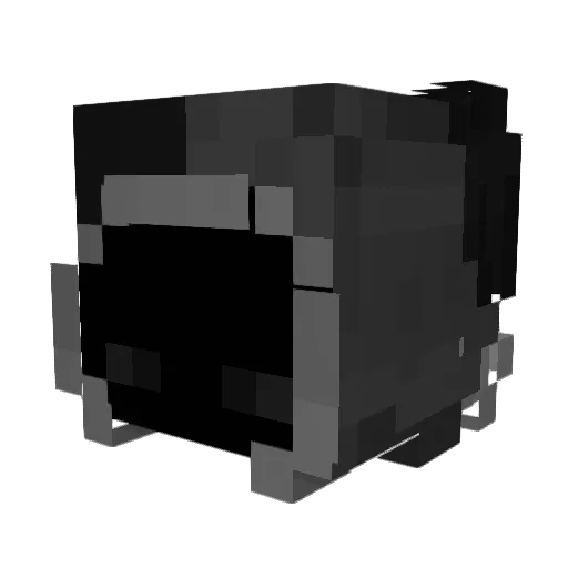 Kynrott Minecraft avatar head, 3D render