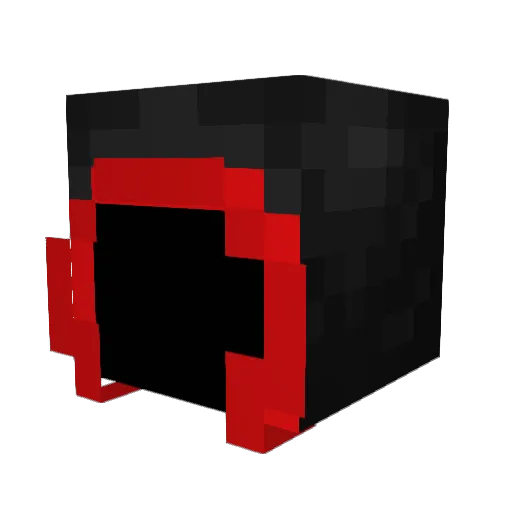Kyntox Minecraft avatar head, 3D render