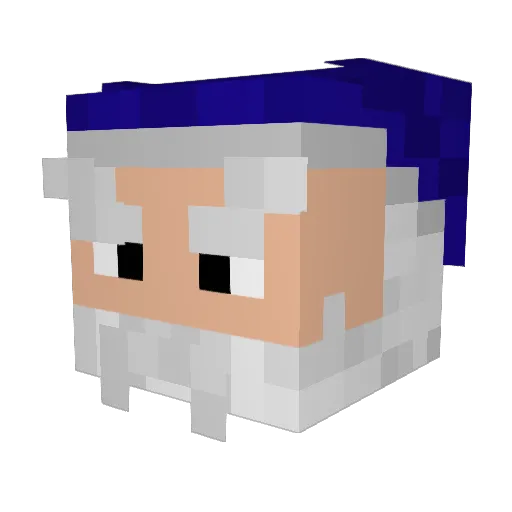KyohaMC Minecraft avatar head, 3D render