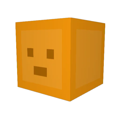 KyohaiBoken Minecraft avatar head, 3D render