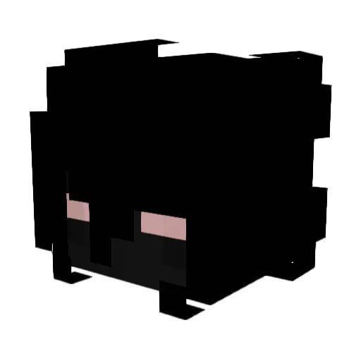Kyoko_Kiri Minecraft avatar head, 3D render
