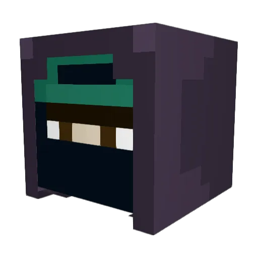 Kyol_0x0 Minecraft avatar head, 3D render