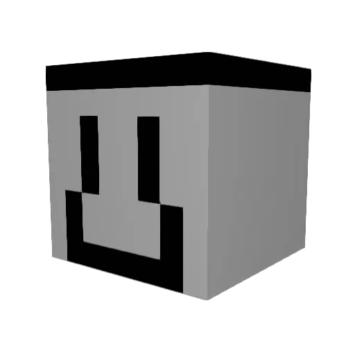 Kyoron3 Minecraft avatar head, 3D render