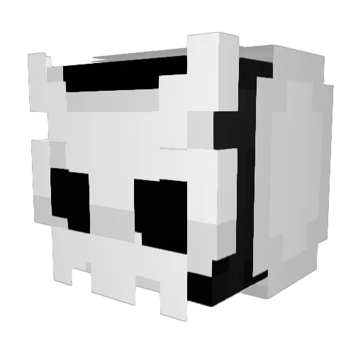 KyoyaTategami Minecraft avatar head, 3D render