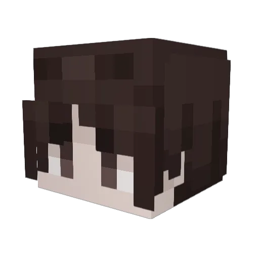 Kyper_1 Minecraft avatar head, 3D render