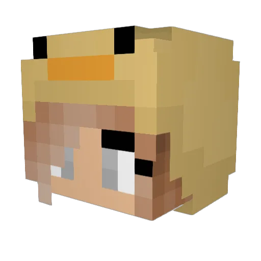 KypshoHok Minecraft avatar head, 3D render