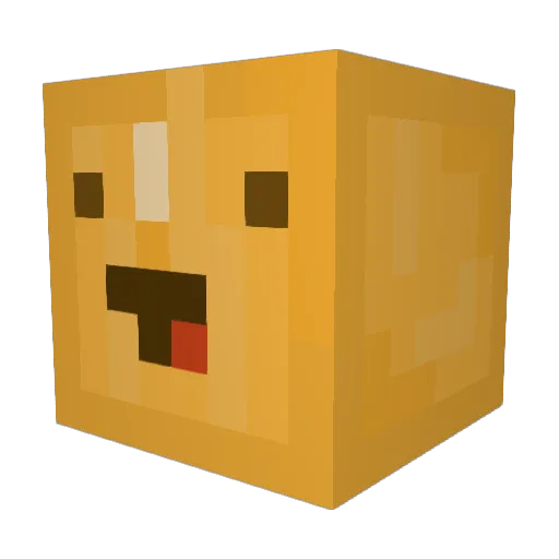 Kyr0Zen Minecraft avatar head, 3D render