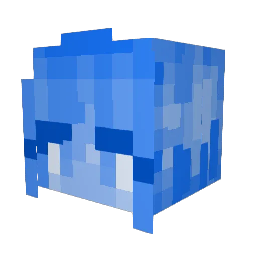 Kyra3222 Minecraft avatar head, 3D render