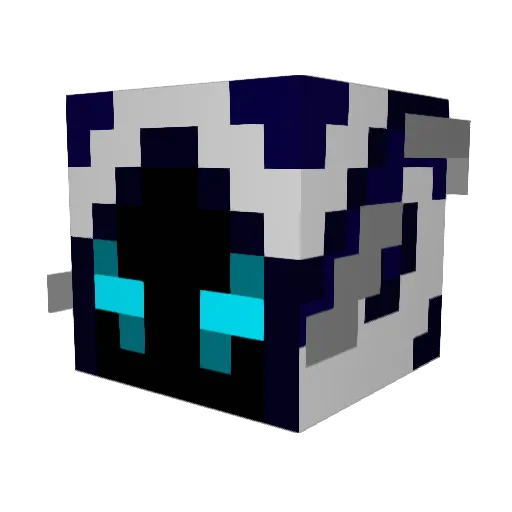 KyreeXz Minecraft avatar head, 3D render