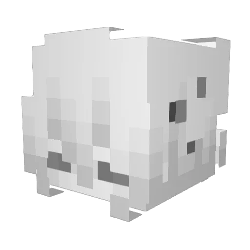 Kyrin_sky Minecraft avatar head, 3D render