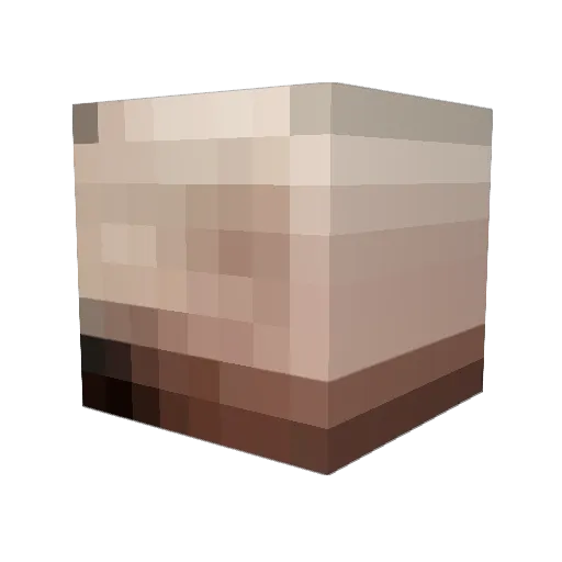 KyritozZ Minecraft avatar head, 3D render