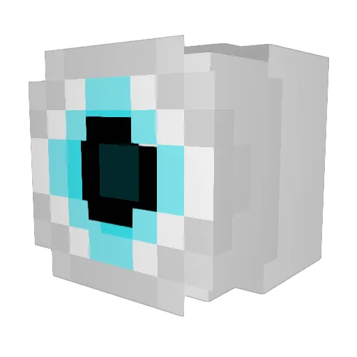 Kyrmir Minecraft avatar head, 3D render