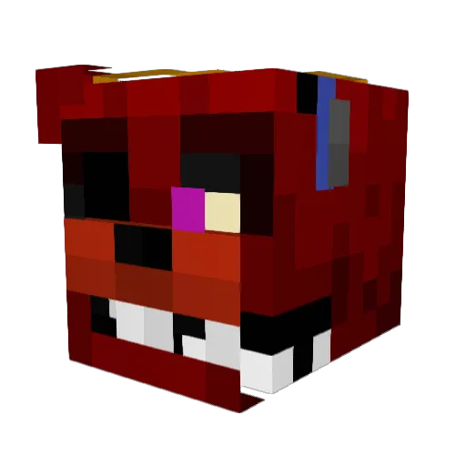 KyronOTF Minecraft avatar head, 3D render