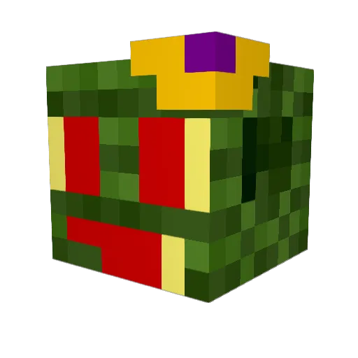 Kyru9785 Minecraft avatar head, 3D render
