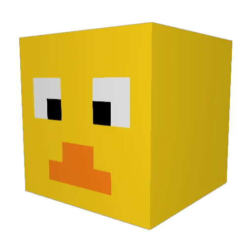 Kyrus_madeit Minecraft avatar head, 3D render
