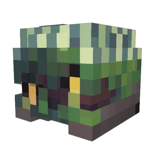 Kystarnichek Minecraft avatar head, 3D render
