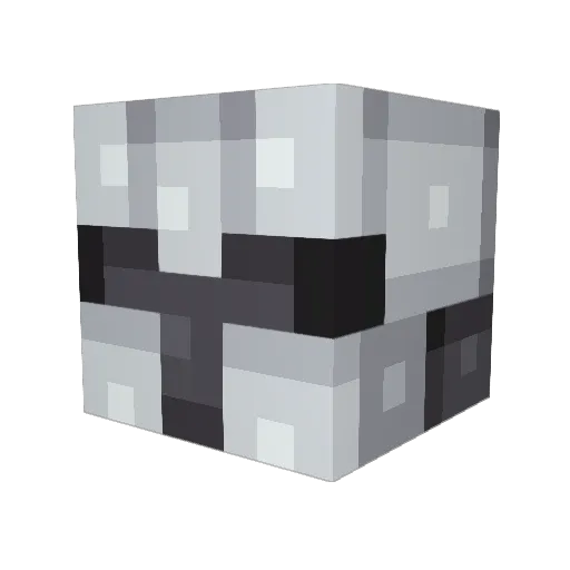 Kysto4444 Minecraft avatar head, 3D render